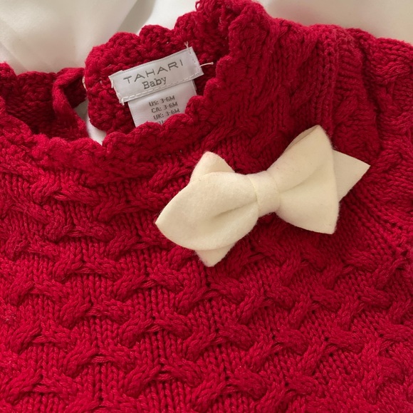 Dress with matching tights - Picture 2 of 3